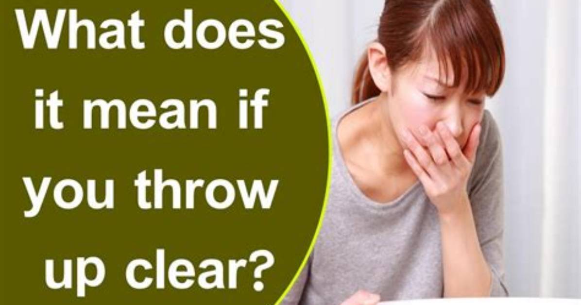 What Does It Mean to Throw up Your Guts?