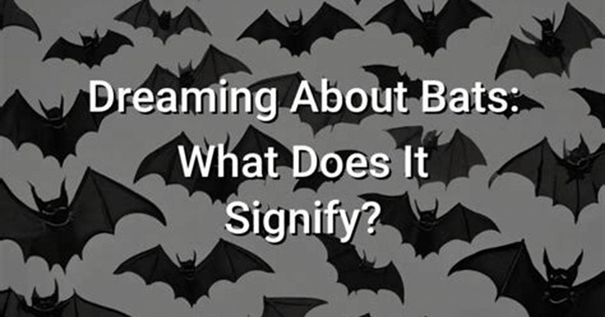 What Does It Mean When Bats Circle Your House?