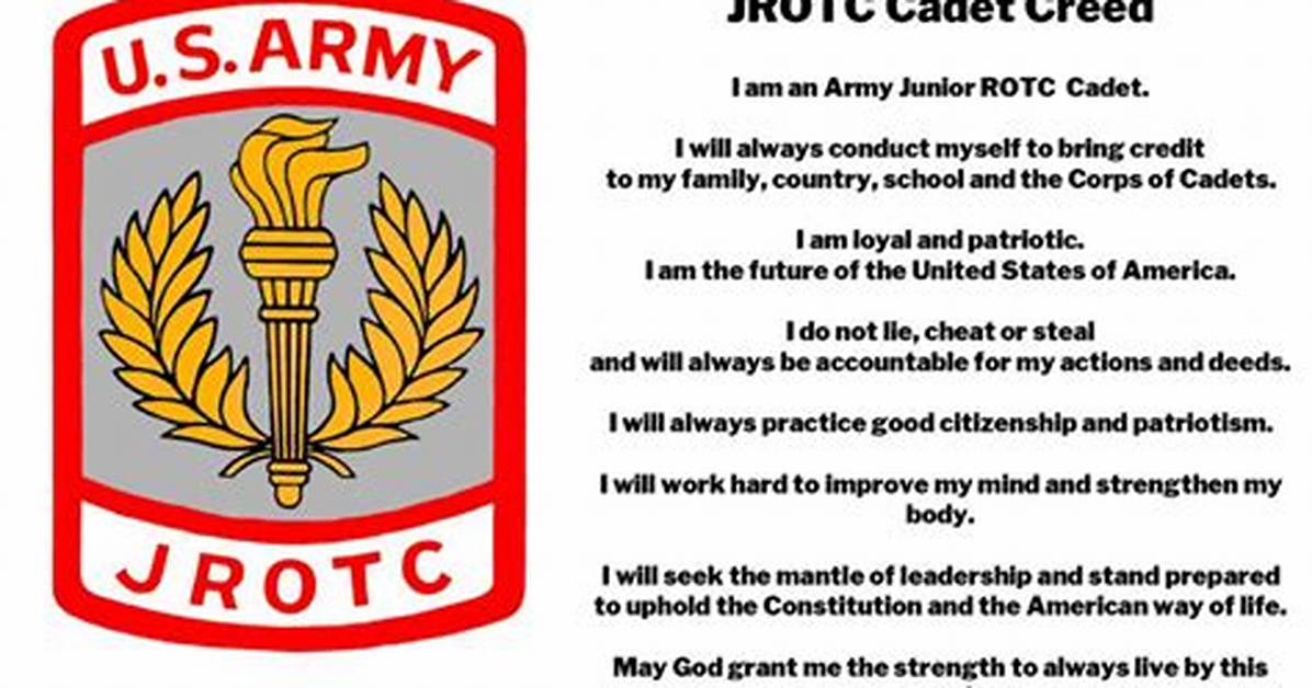 What Does Jrotc Creed Mean