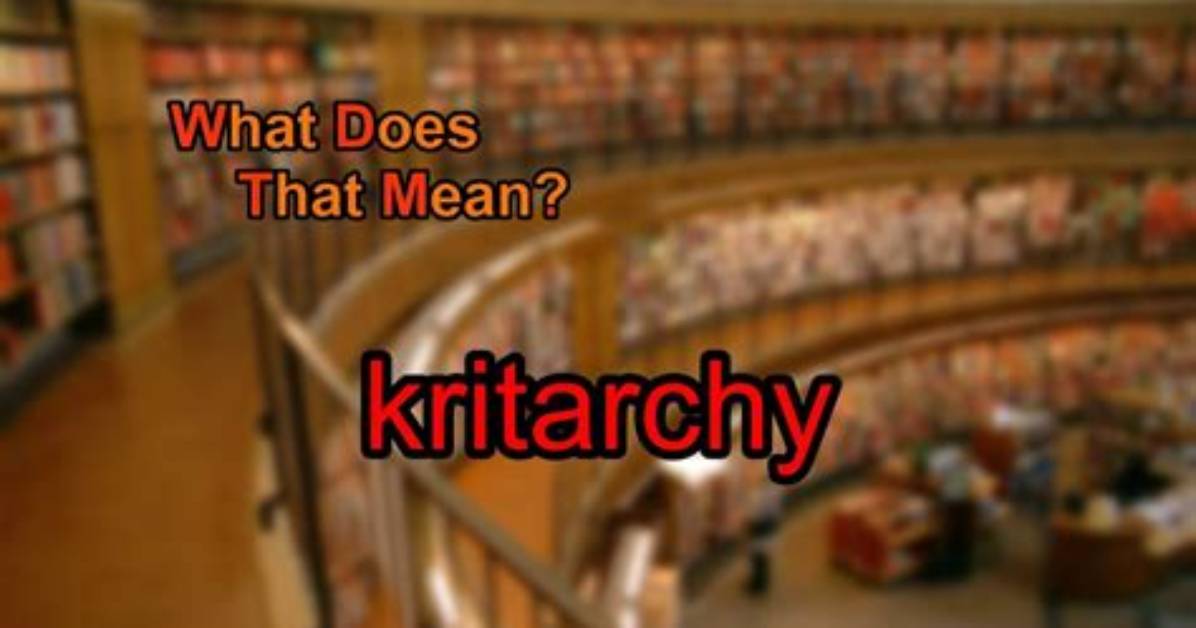 What Does Kritarchy Mean?