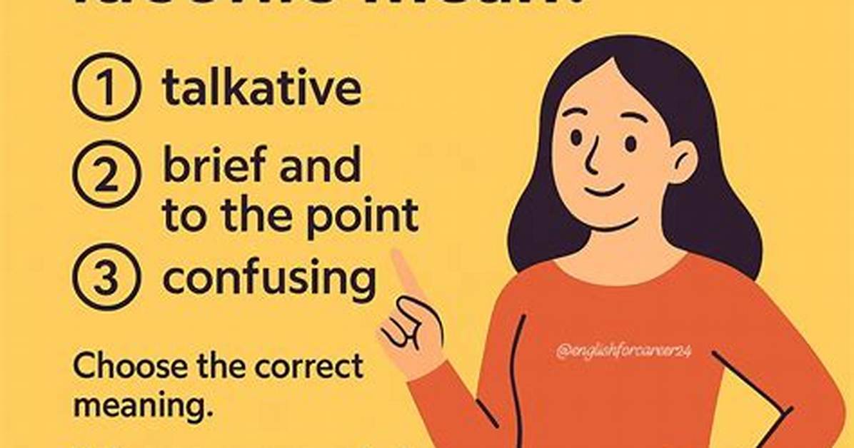 What Does Laconic Mean Exactly?