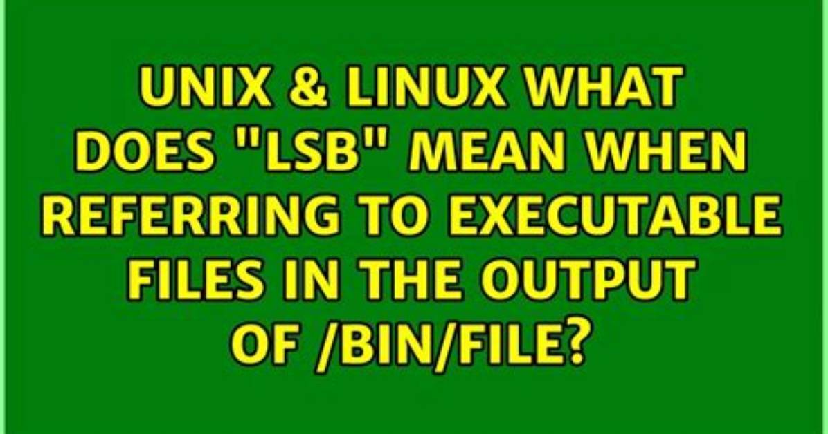 What Does Lib Mean in Linux?