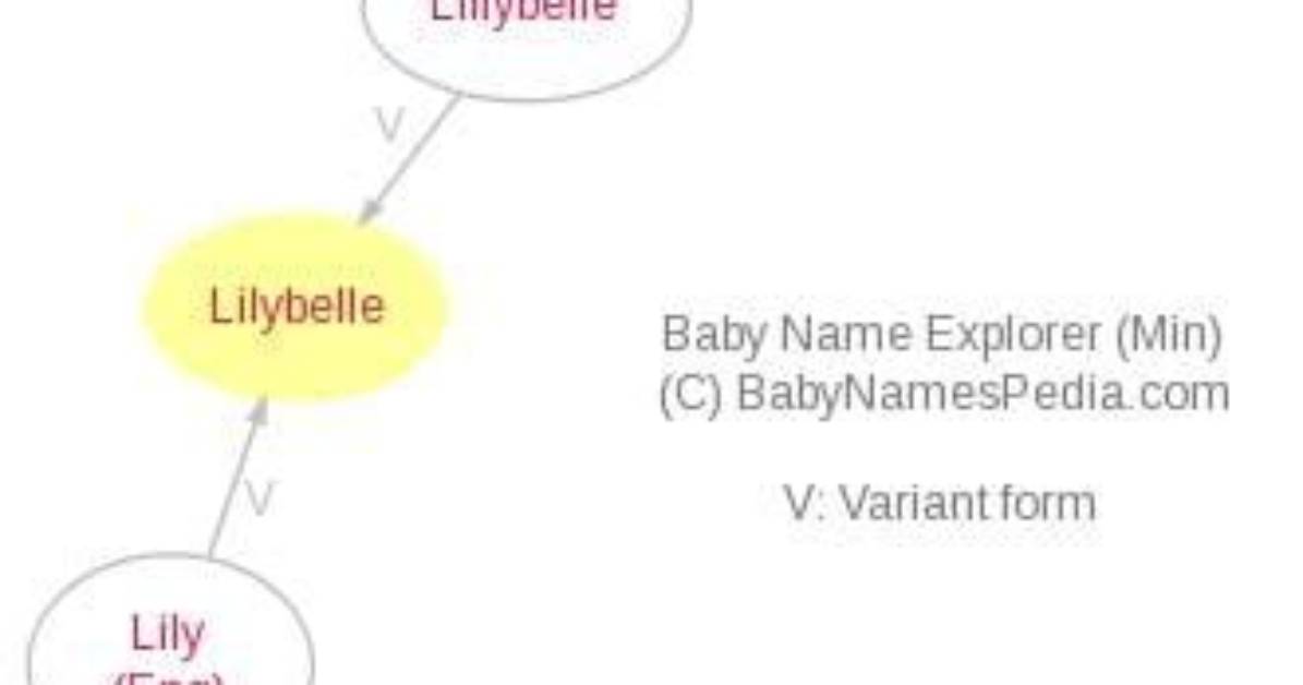 What Does Lilybelle Mean Name?
