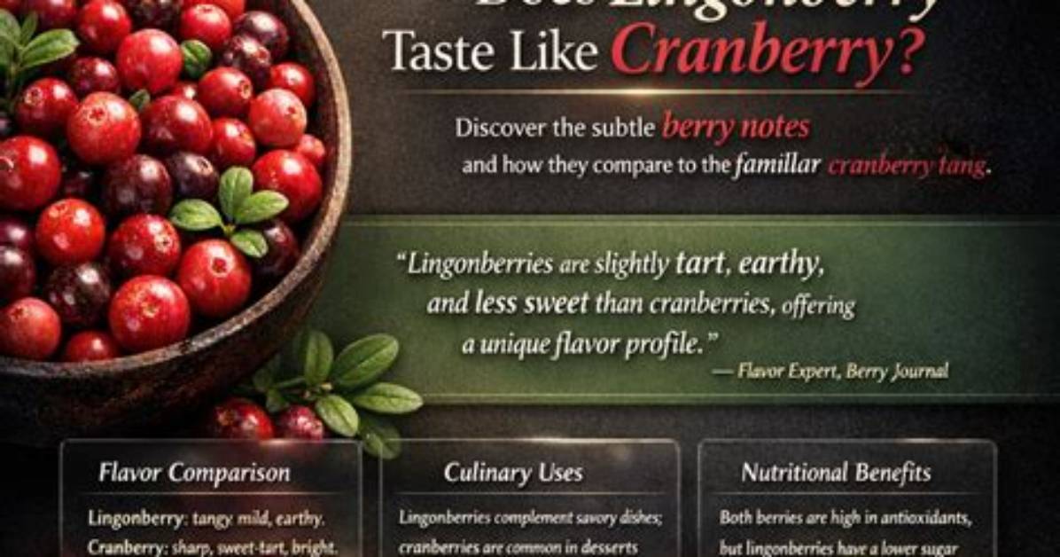 What Does Lingonberry Taste Like
