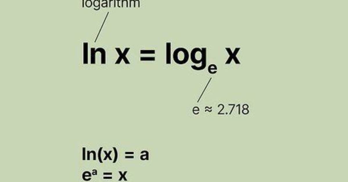 What Does Ln Stand for in Maths?