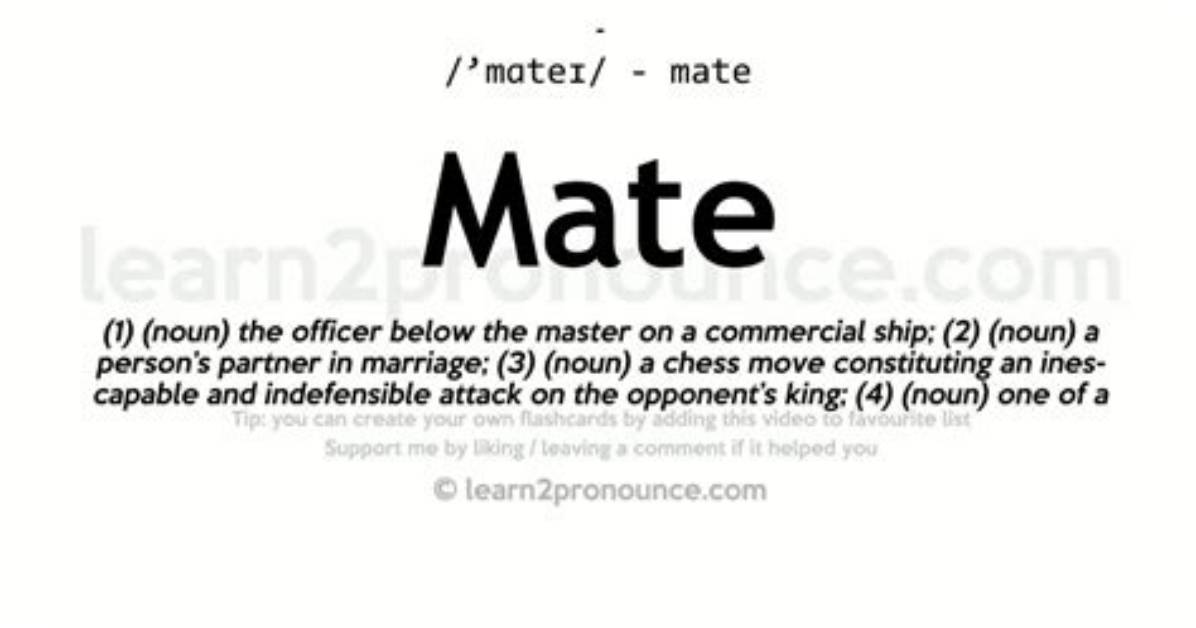What Does Mate Mean in Australia