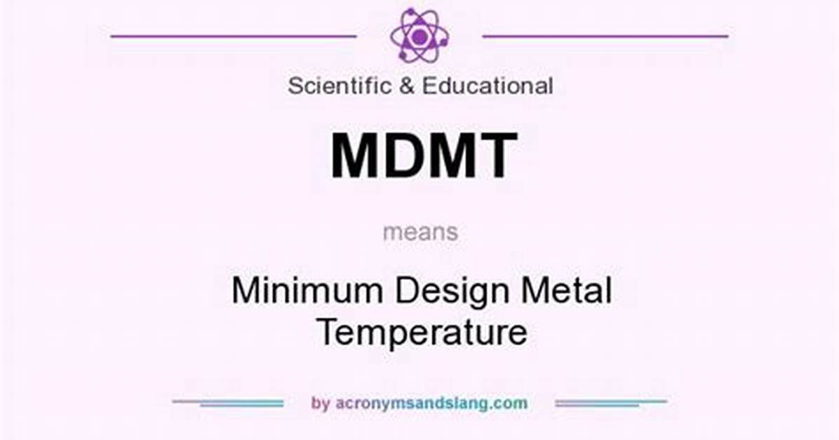 What Does Mdmt Mean