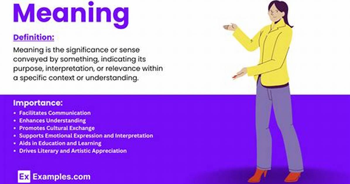 What Does Meaning Making Mean?