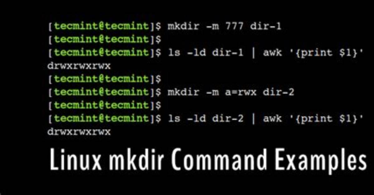 What Does Mkdir Do in Linux?