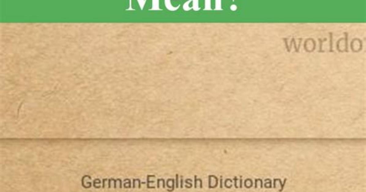 What Does Moder Mean