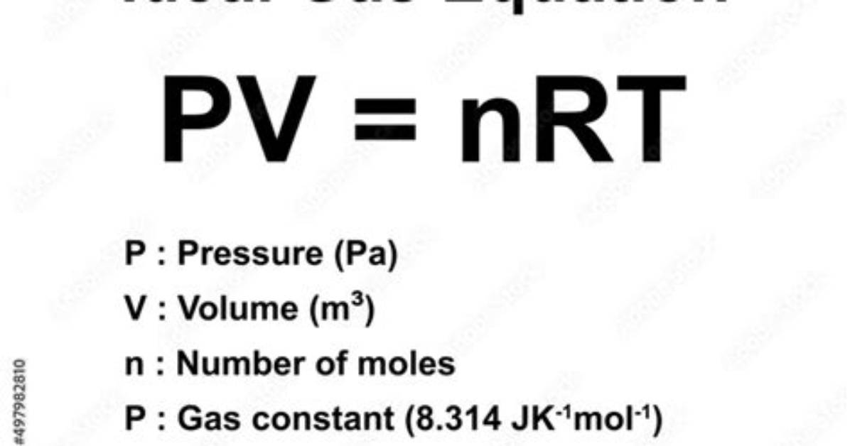 What Does N Mean in pV nRT
