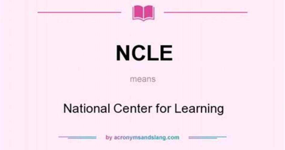 What Does Ncle Stand For