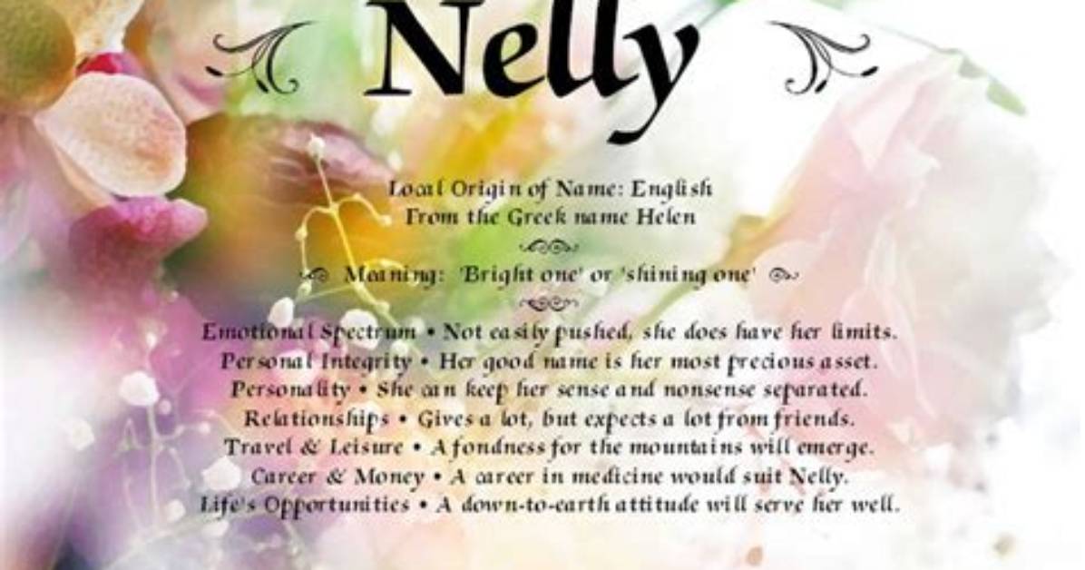 What Does Nelly Mean?
