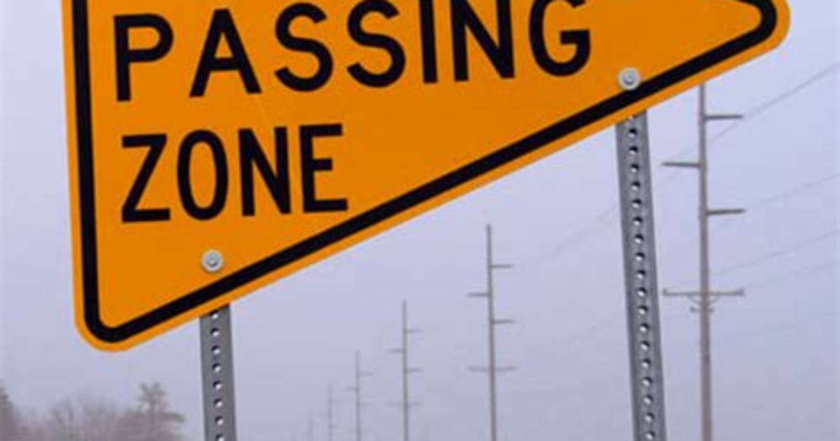 What Does No Passing Zone Sign Mean