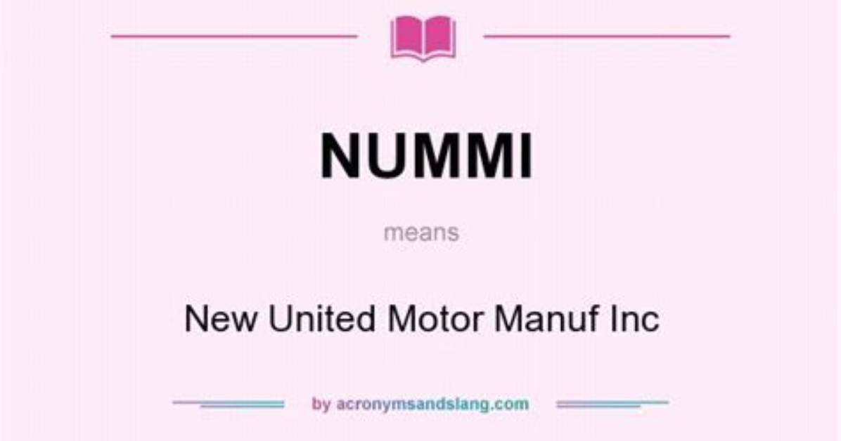 What Does Nummi Stand for?