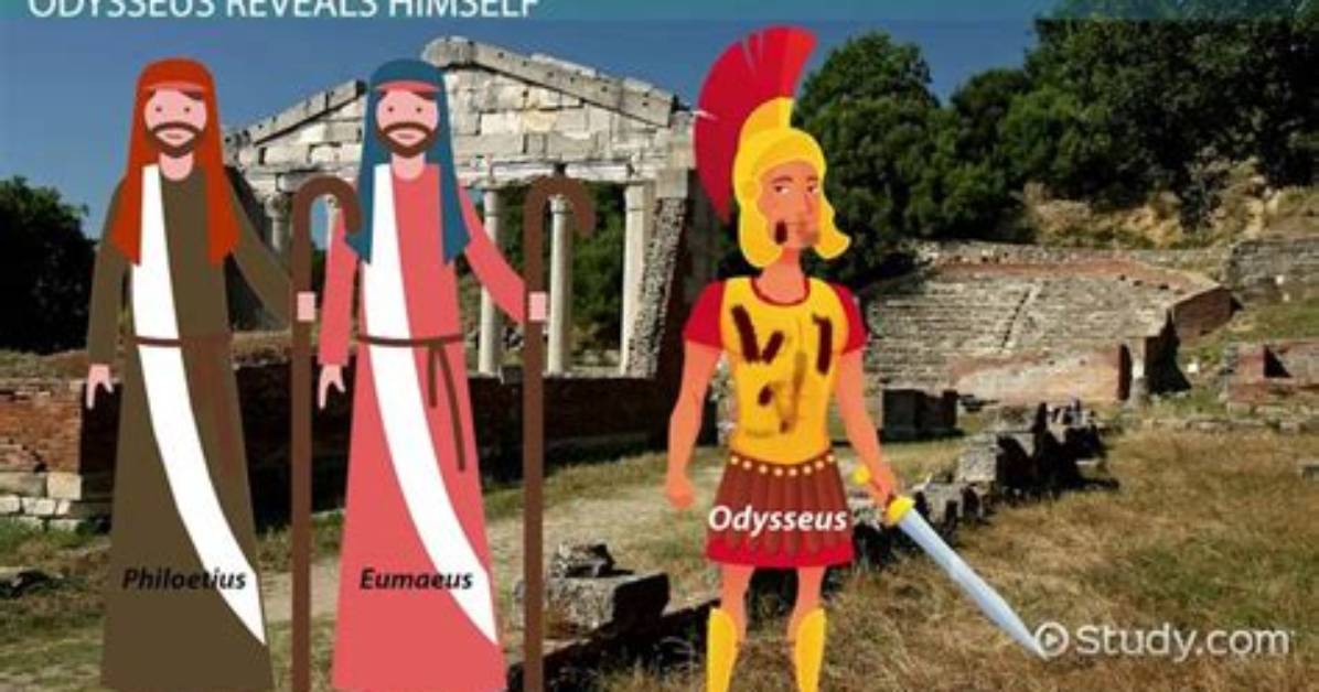 What Does Odysseus Tell Eumaeus About Himself?