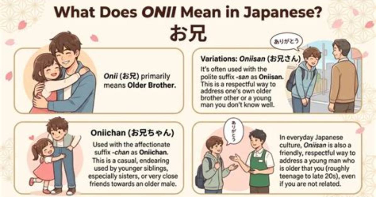 What Does Onii Chan Mean?