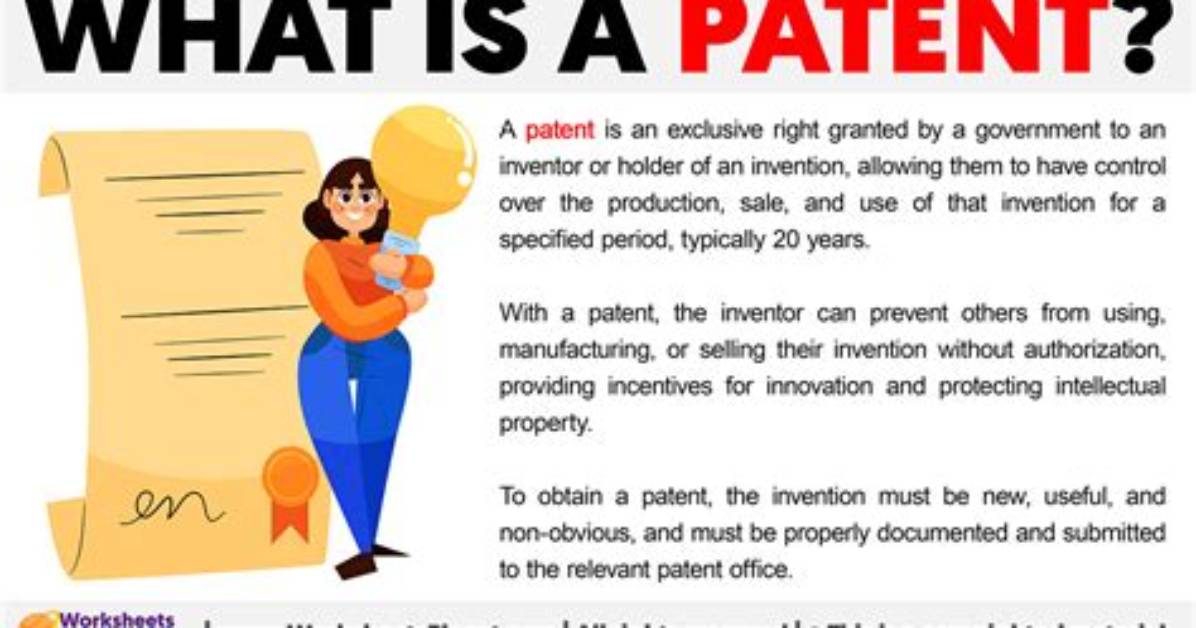 What Does Patented Mean?