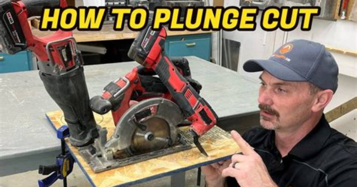 What Does Plunge Cutting Mean?