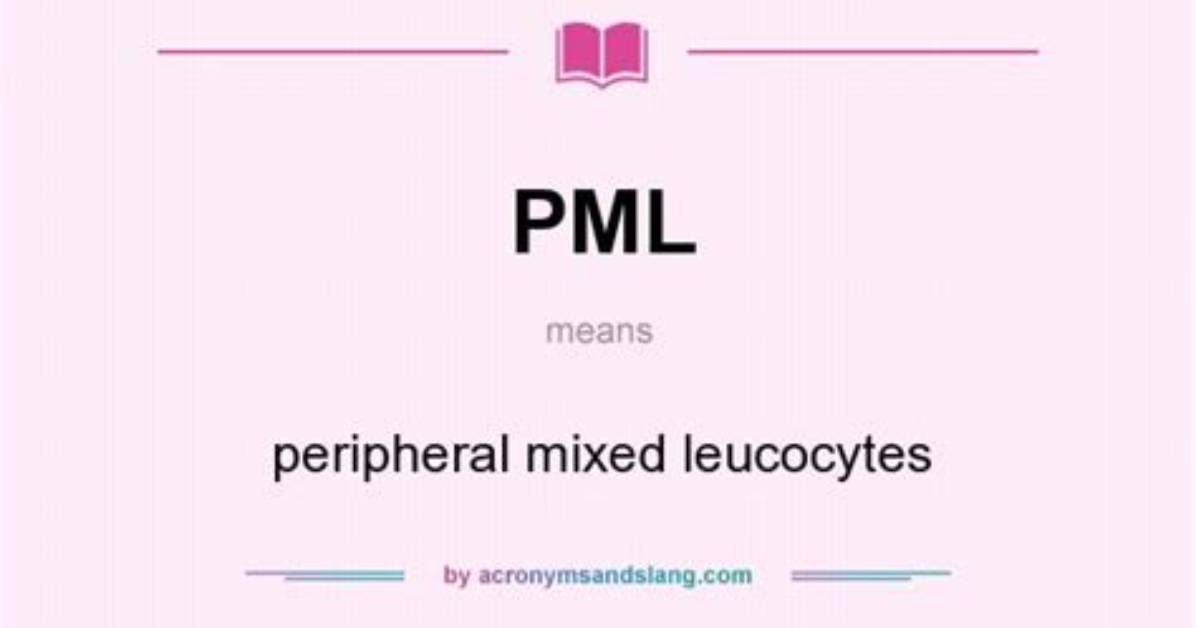 What Does Pml Stand for? Here Is the Answer
