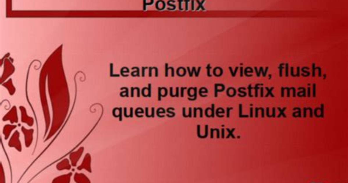 What Does Postfix Flush Do?