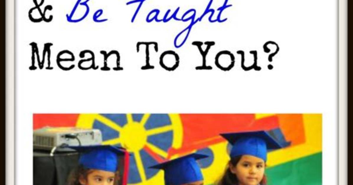 What Does Pre Taught Mean?