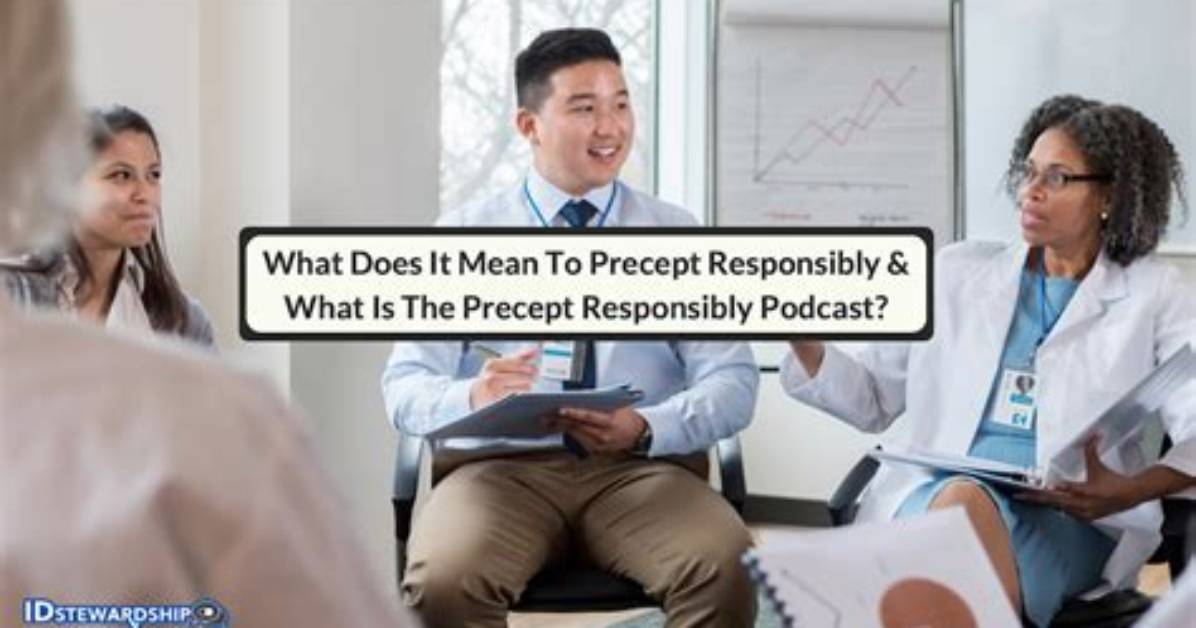 What Does Precept on Precept Mean?