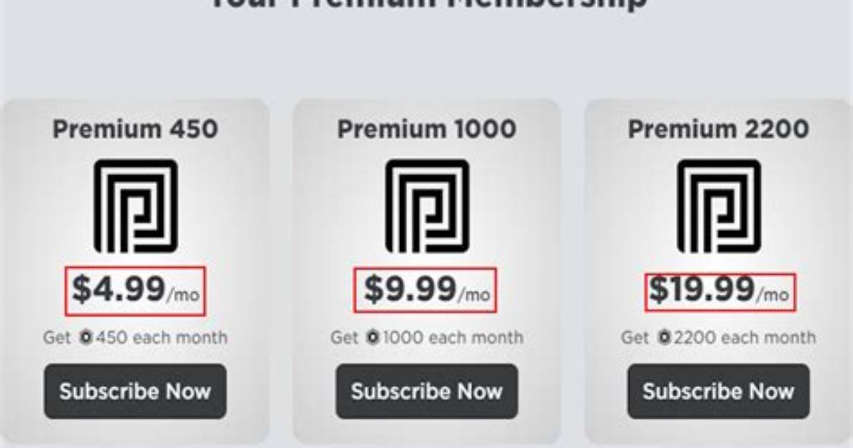 What Does Premium Mean in Roblox?