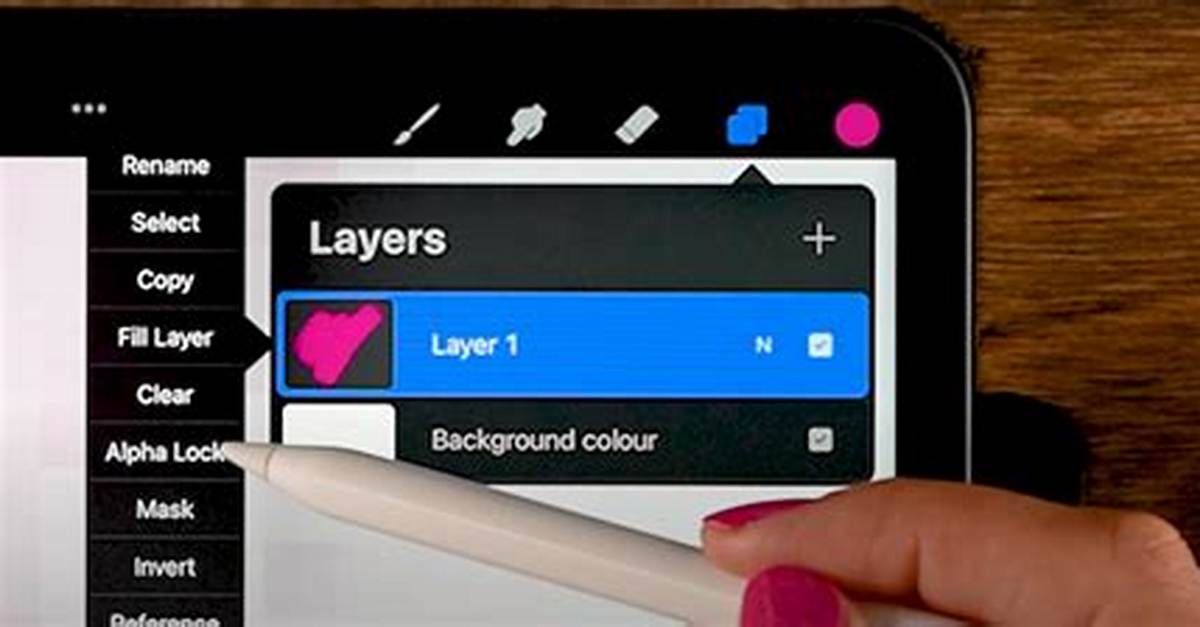 What Does Procreate Alpha Lock Do?