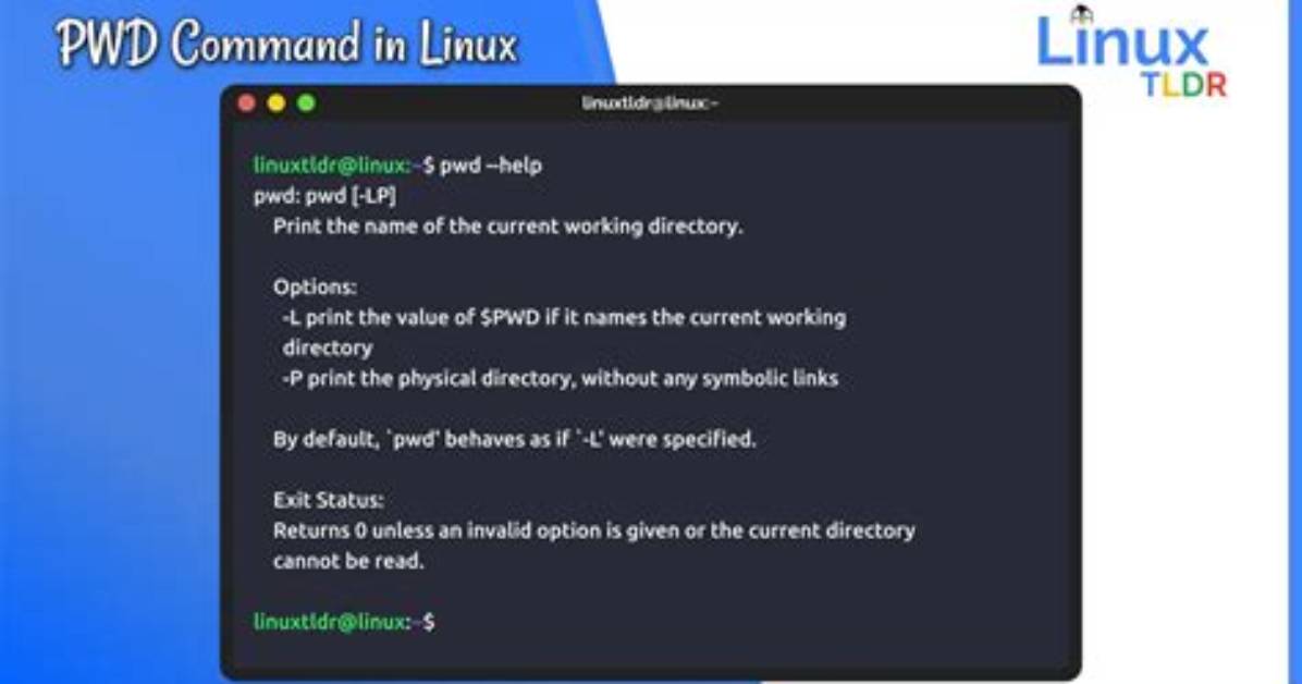 What Does Pwd Stand for in Linux?
