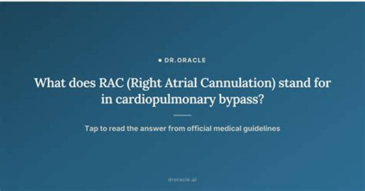 What Does Rac Ct Stand For