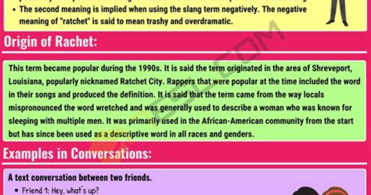 What Does Ratched Mean Slang?