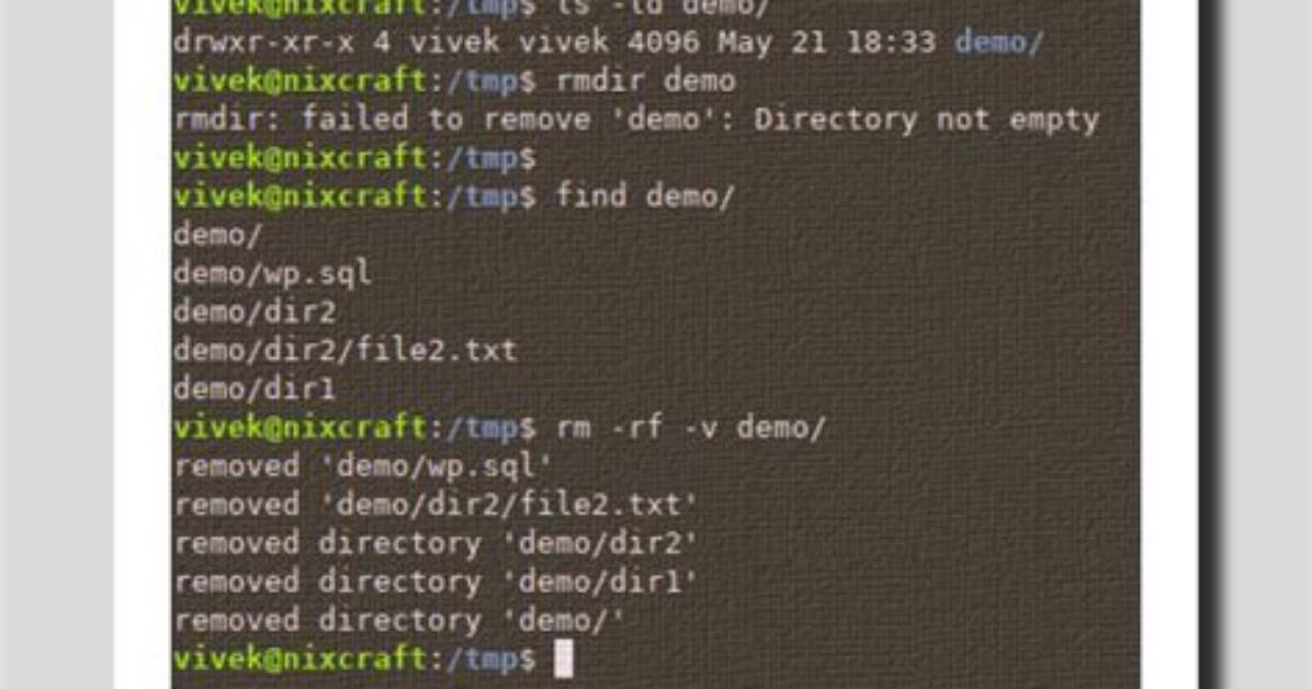 What Does Rm Command Do in Unix?
