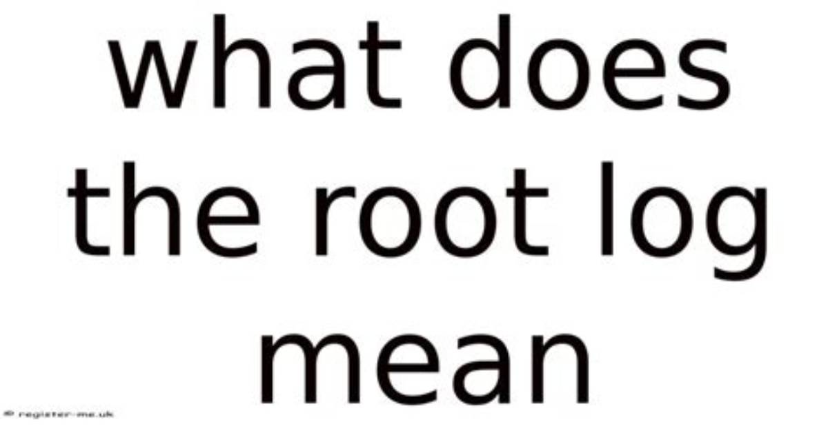 What Does Root Mean in Linux?