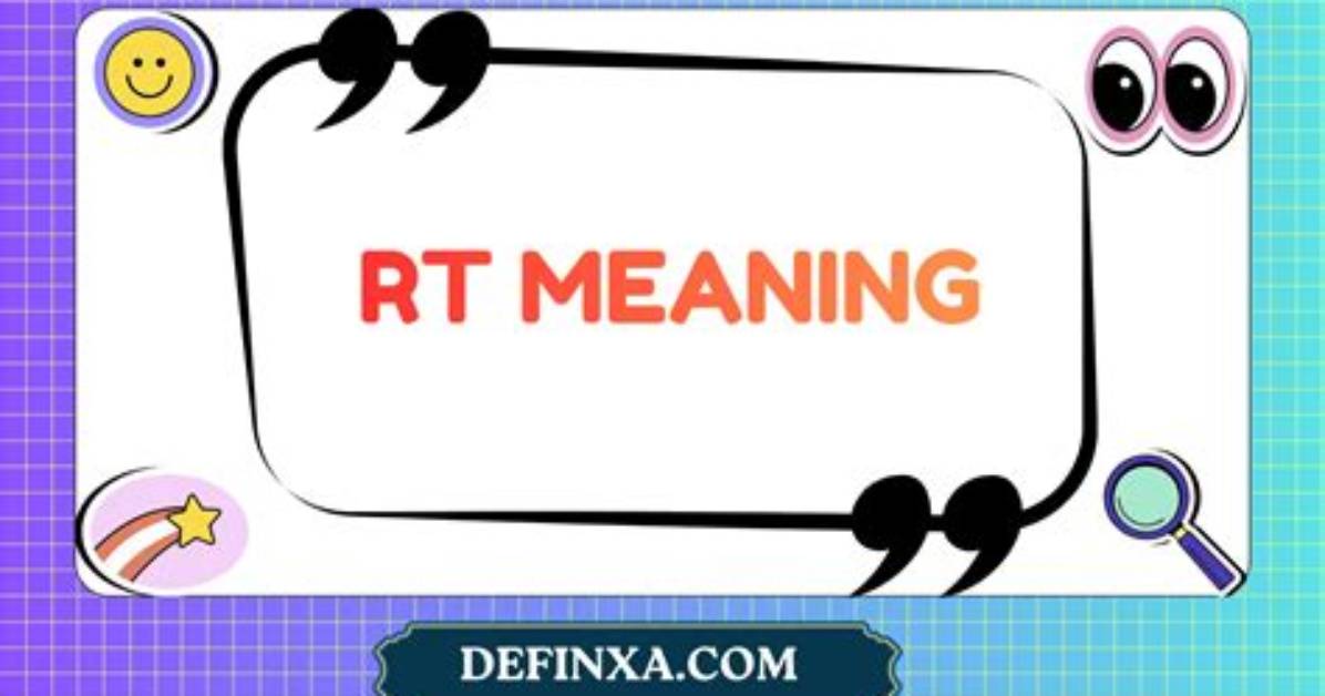 What Does Rt Mean in Math