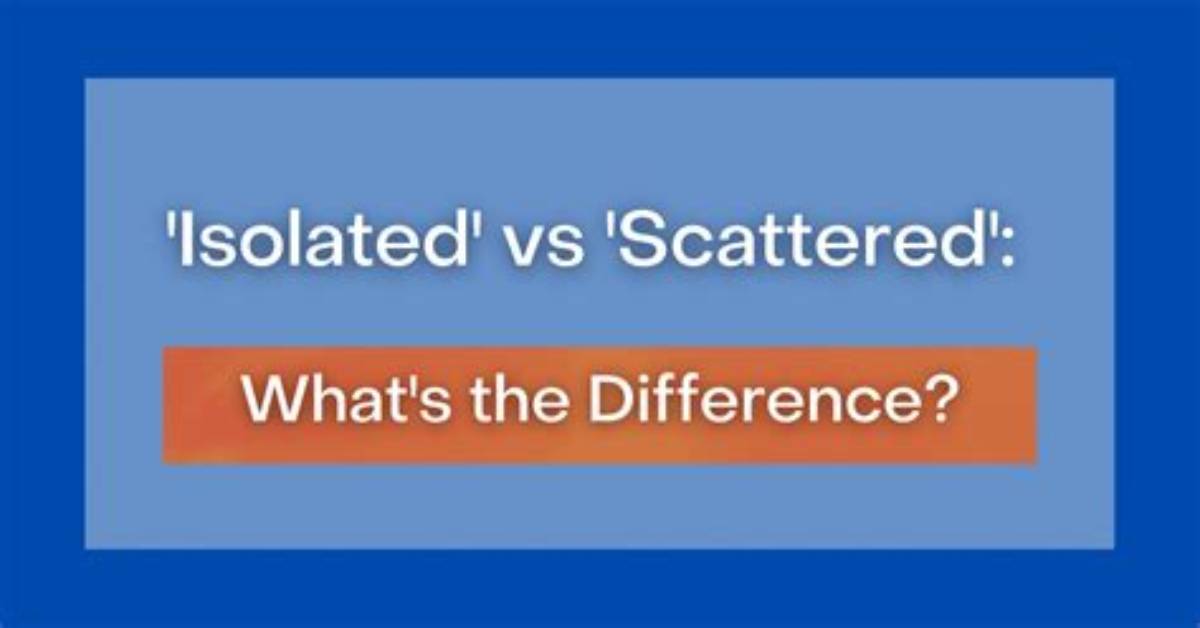 What Does Scattered Mean?