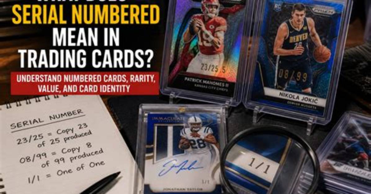 What Does Sequentially Numbered Mean?