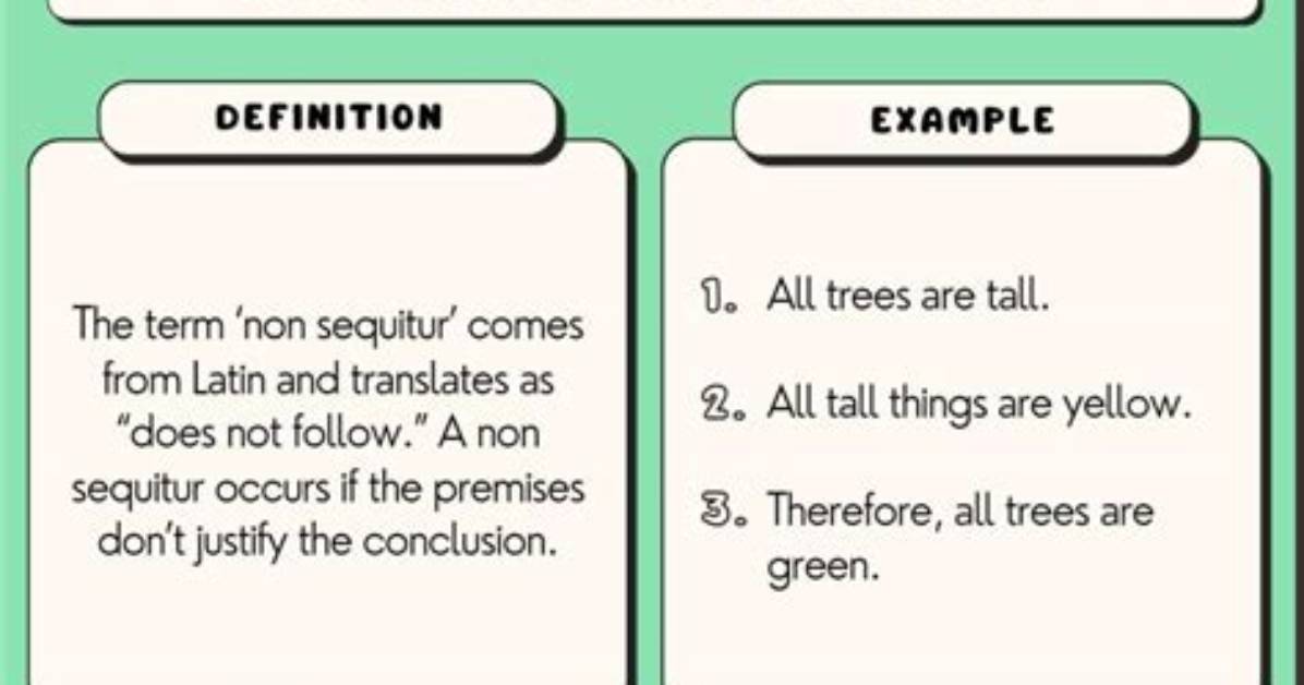 What Does Sequiturs Mean?
