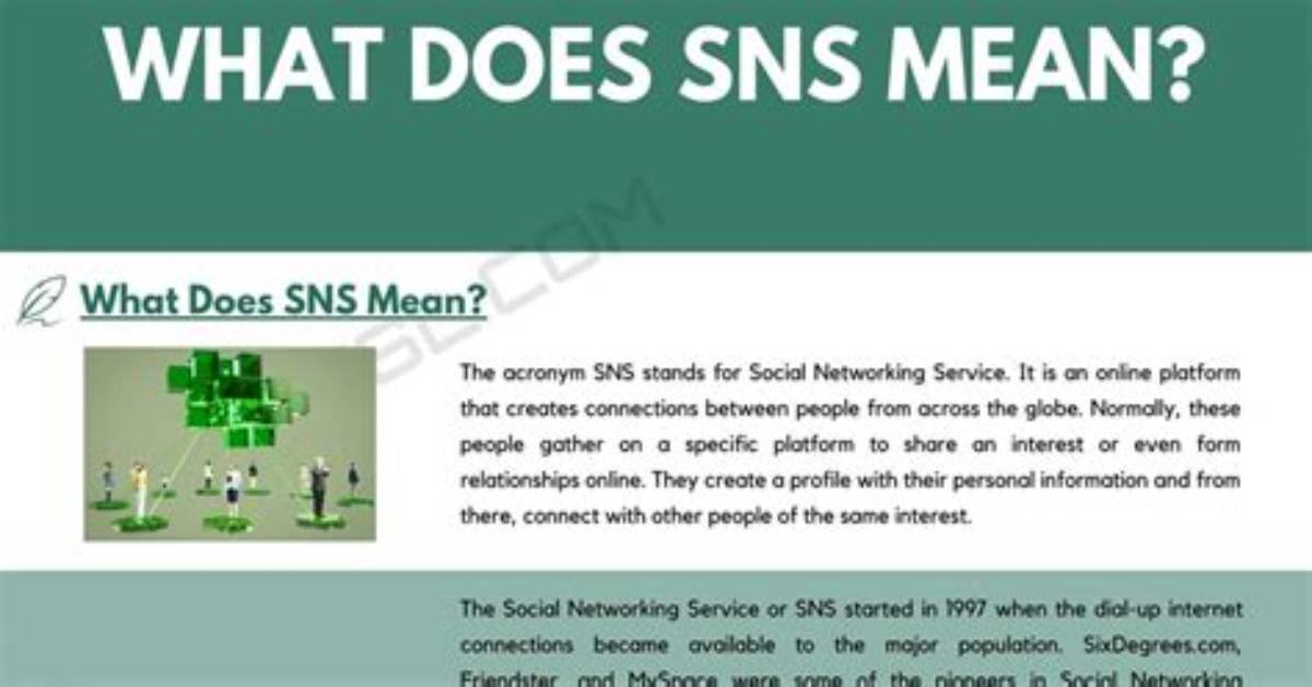 What Does Sns Message Mean?