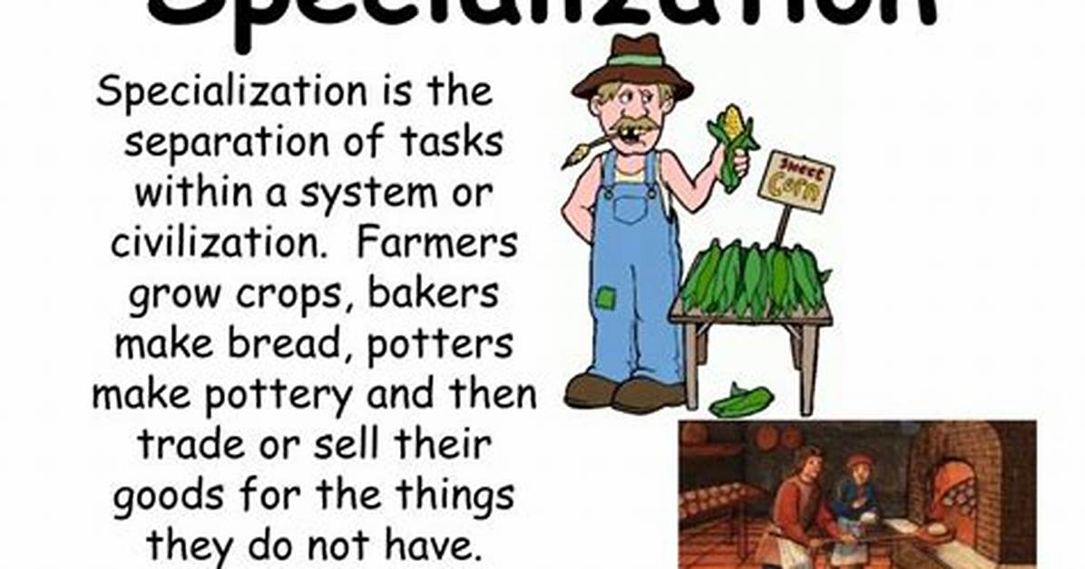 What Does Specialization Mean in Social Studies?
