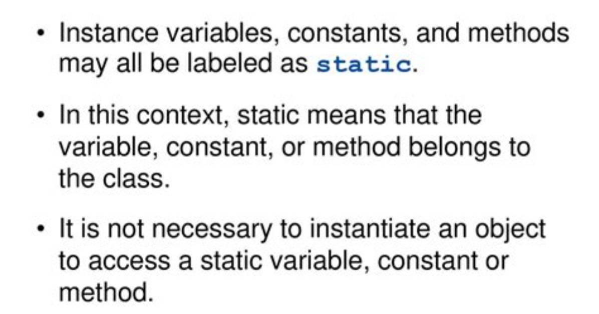 What Does Static and Dynamic Mean