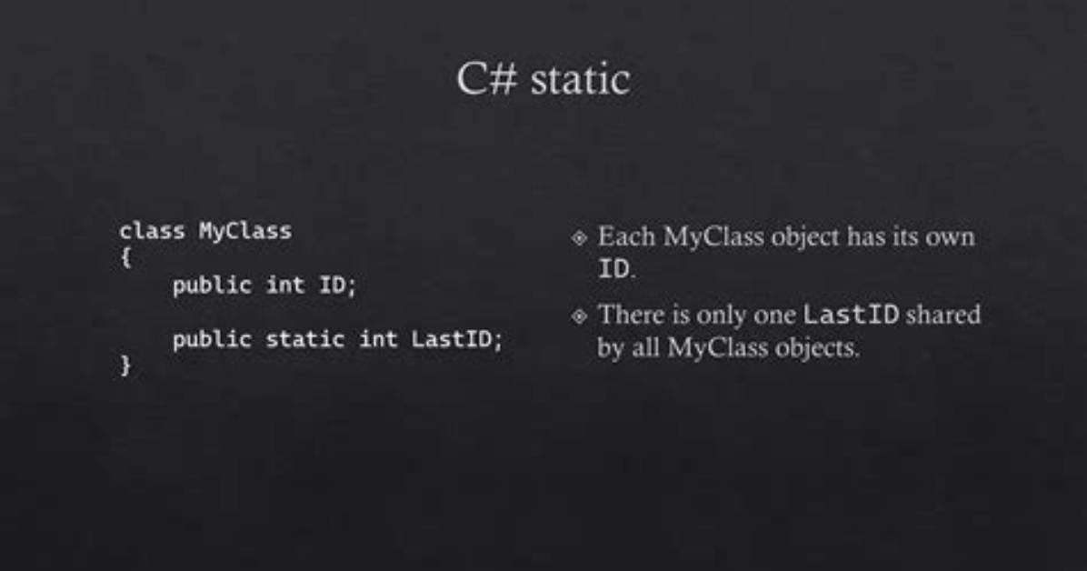 What Does "Static" Mean in C?