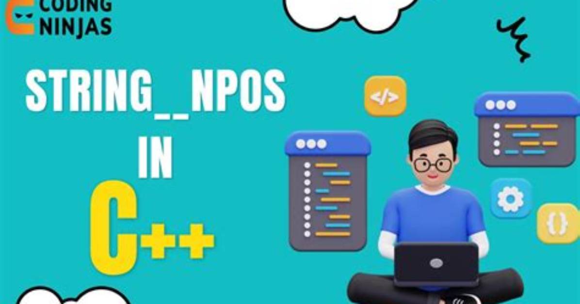 What Does String: :Npos Mean in This Code?