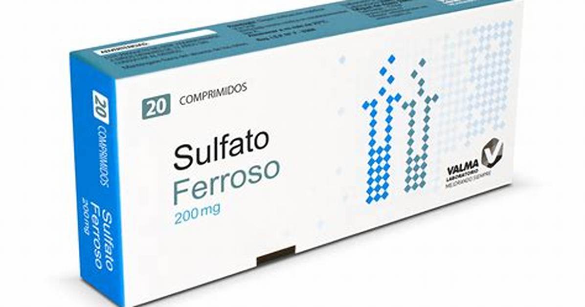 What Does Sulfato Ferroso Mean?