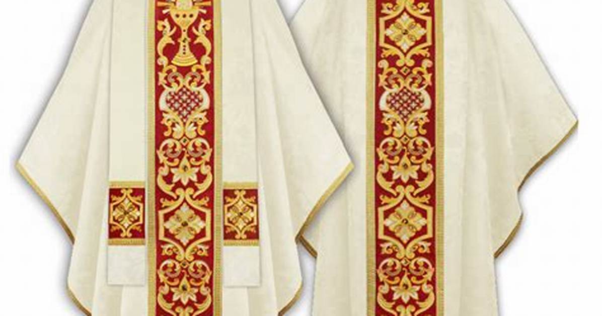 What Does the Chasuble Symbolize?