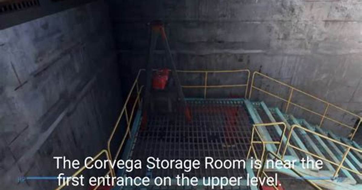 What Does the Corvega Storage Key Open?