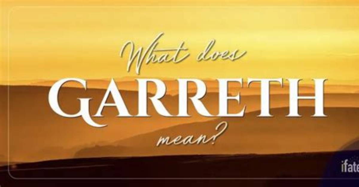 What Does the Name Garreth Mean?