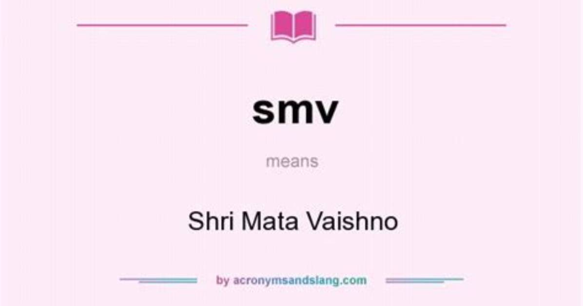 What Does the Smv Do