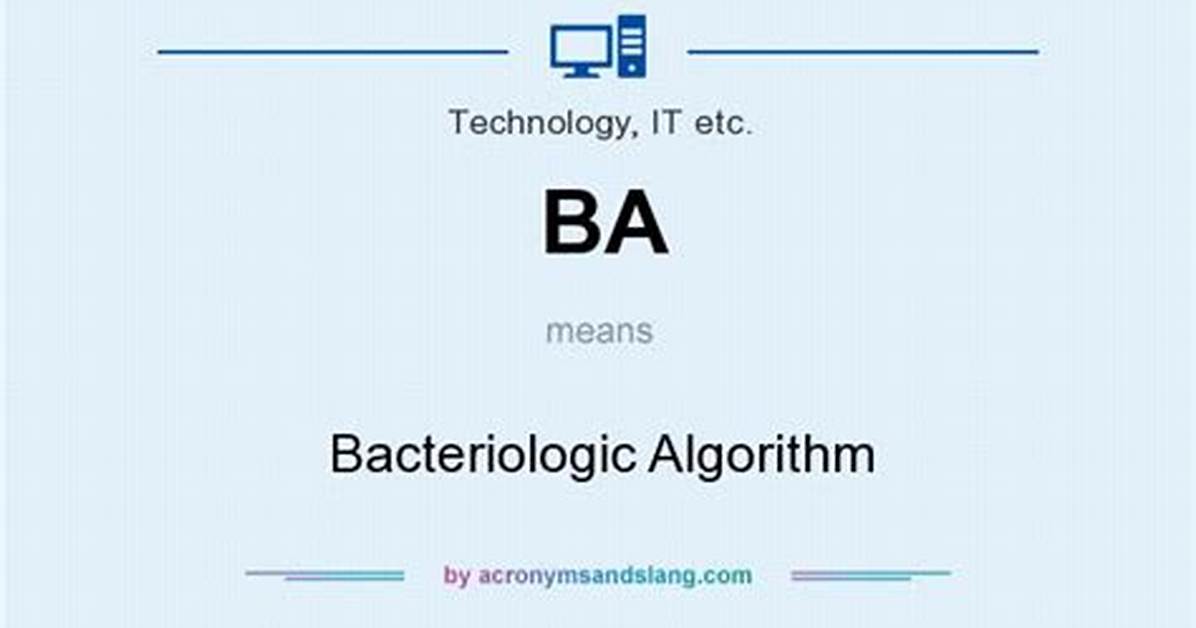 What Does the Word Bacteriologic Mean?
