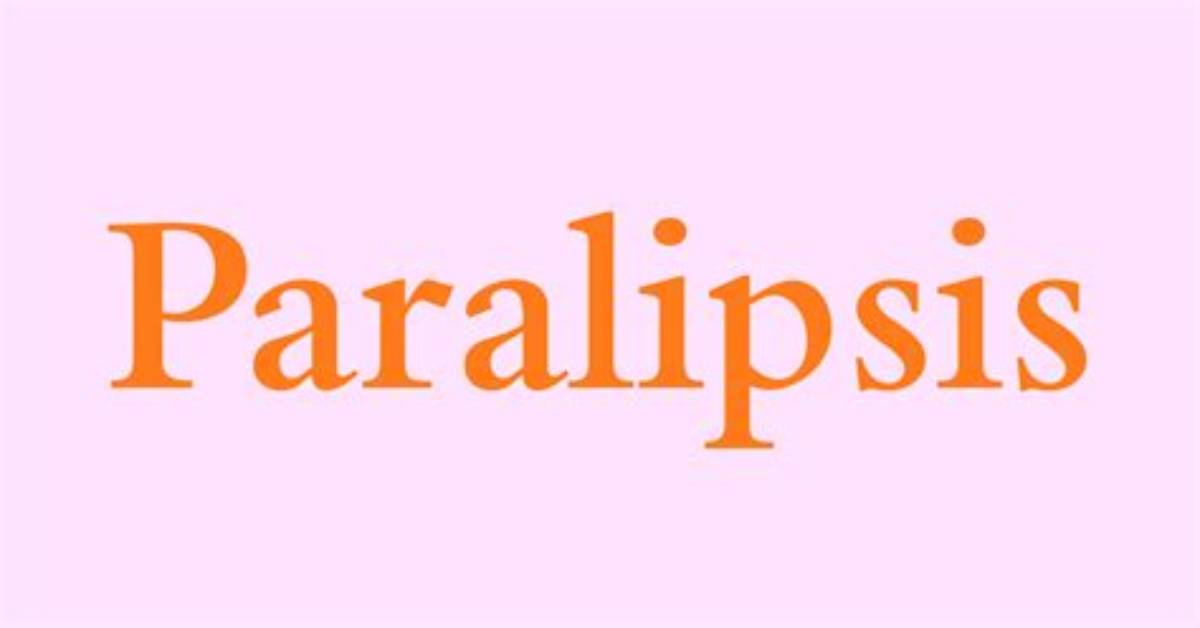 What Does the Word Paralipsis?